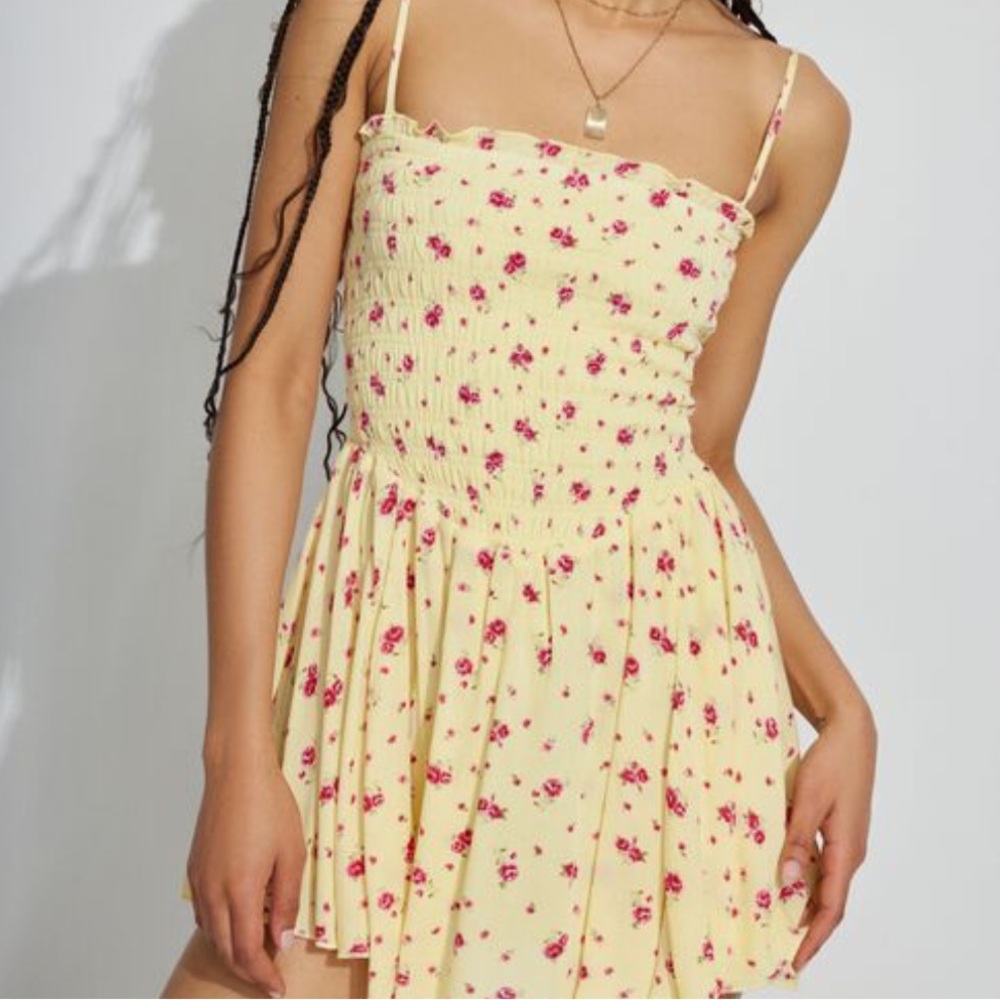 Floral tube dress